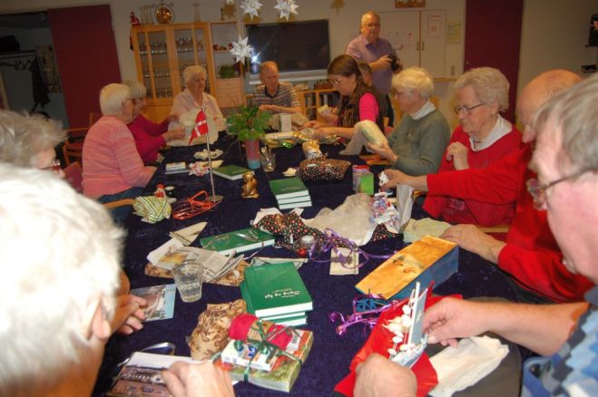 Julehygge og spil på sekseren