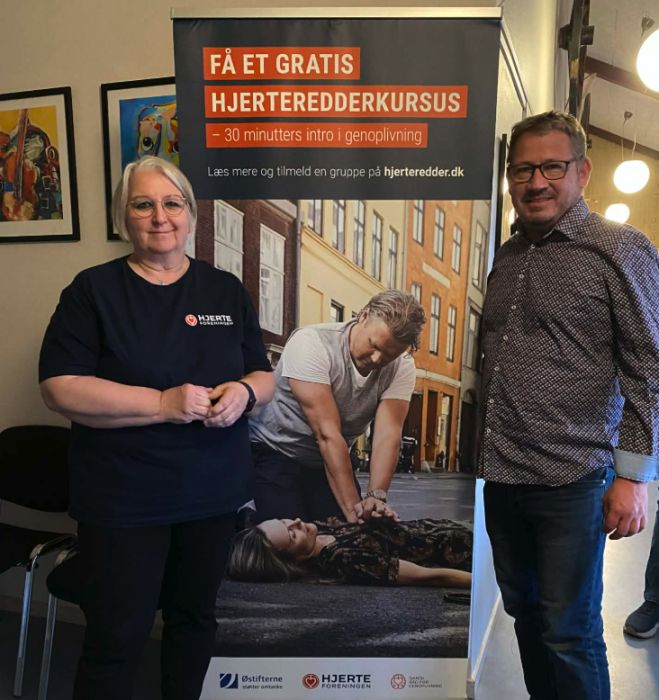 Hjerteløberne på Fur fik genopfrisket livreddende færdigheder