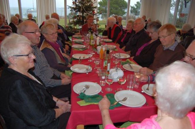 Pensionisternes julemiddag på Regitzesminde