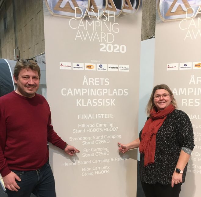 FUR camping finalist som "Årets danske Campinplads"