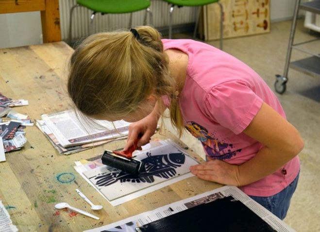 Sommerbilledskole på Fur Museum