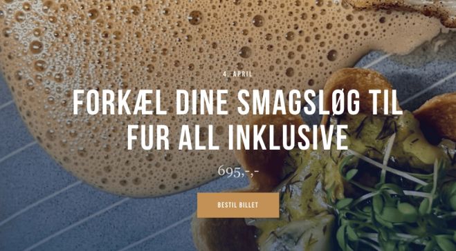 Forkæl dine smagsløg til Fur All Inklusive