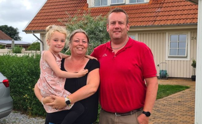 Velkommen til Fur - Byd varmt velkommen til Pernille, Tommy og deres datter Rebecca