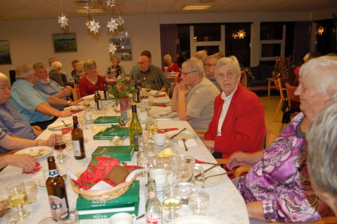 Kontaktrådets julefrokost på Fur Ældrecenter