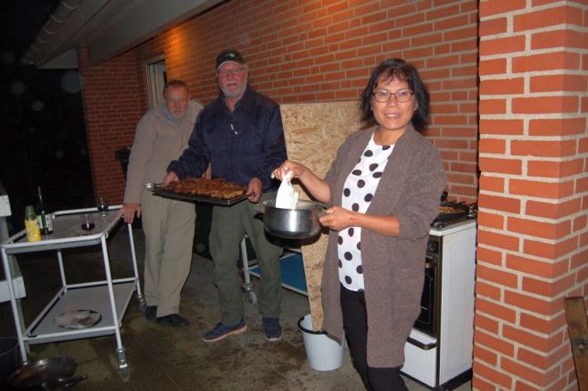 Sidste ålegilde på ældrecentret