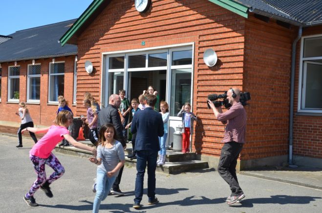 Fur Friskole fik besøg af folketingsmand