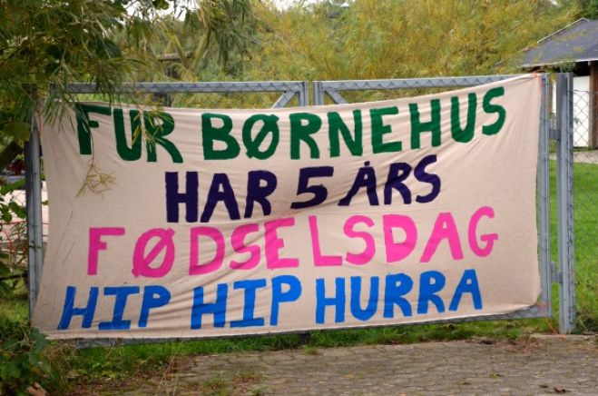 Fur Børnehus holdt fødselsdag - se video