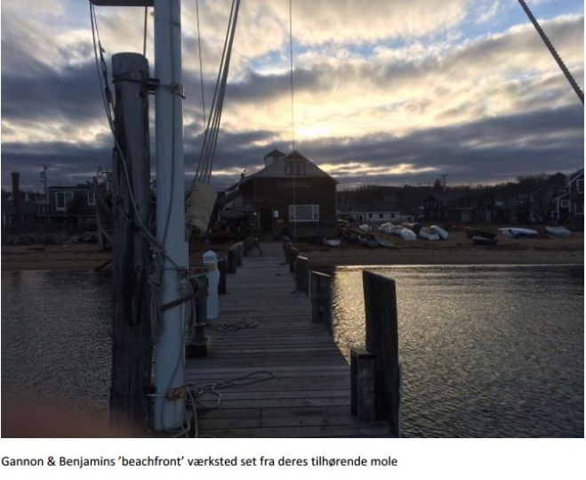 Rejsebrev: Beretning fra et bådeværft på øen Martha’s Vinjard