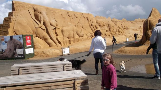 Sandskulpturer i Søndervig