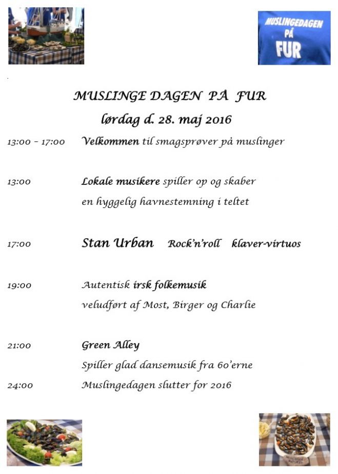 Muslingedagen - program