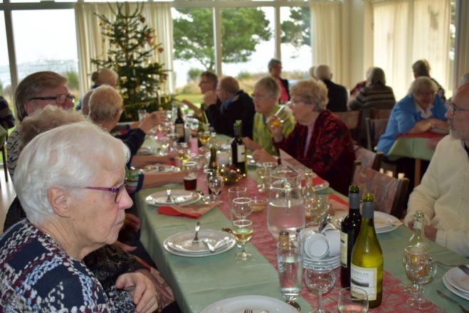 Pensionisternes julemiddag på Regitzetsminde