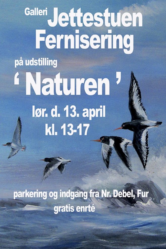 Udstilling i Jettestuen - fernisering den 13. april