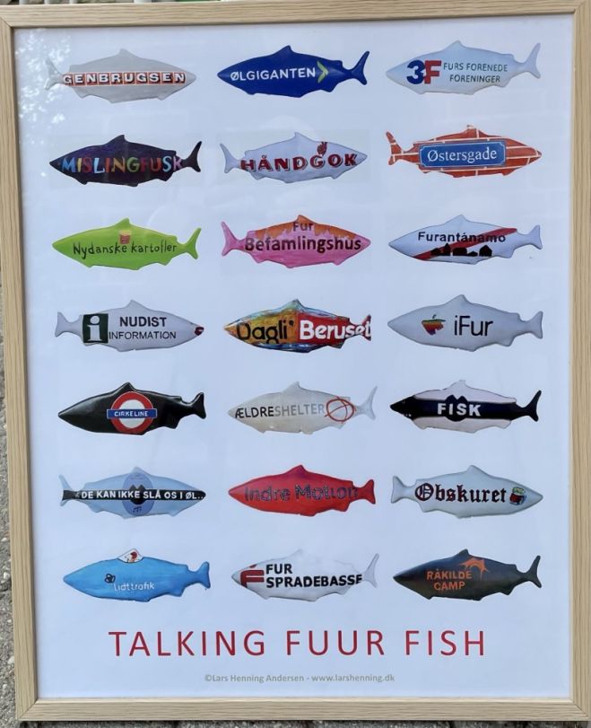 Lars Henning Andersens Talking Fish - plakat kan købes nu