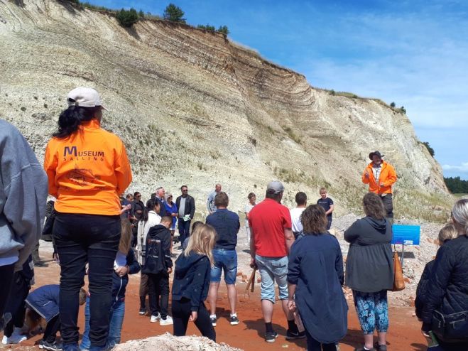 Fur Museum - Efterårsferie med "Nat på Museet", Fossiljagt og Stenmaling