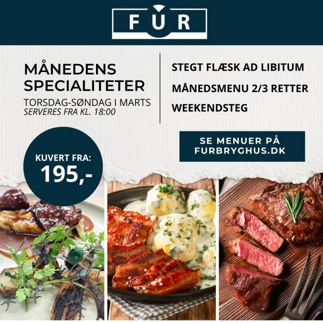 Fur Bryghus Månedens specialiteter