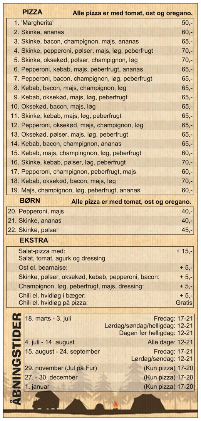 Pizza take-away