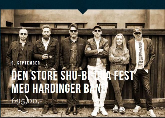 Den store ” Shu-Bi-Dua Fest ” med Hardinger Band - Fredag den 9. september kl. 18.30